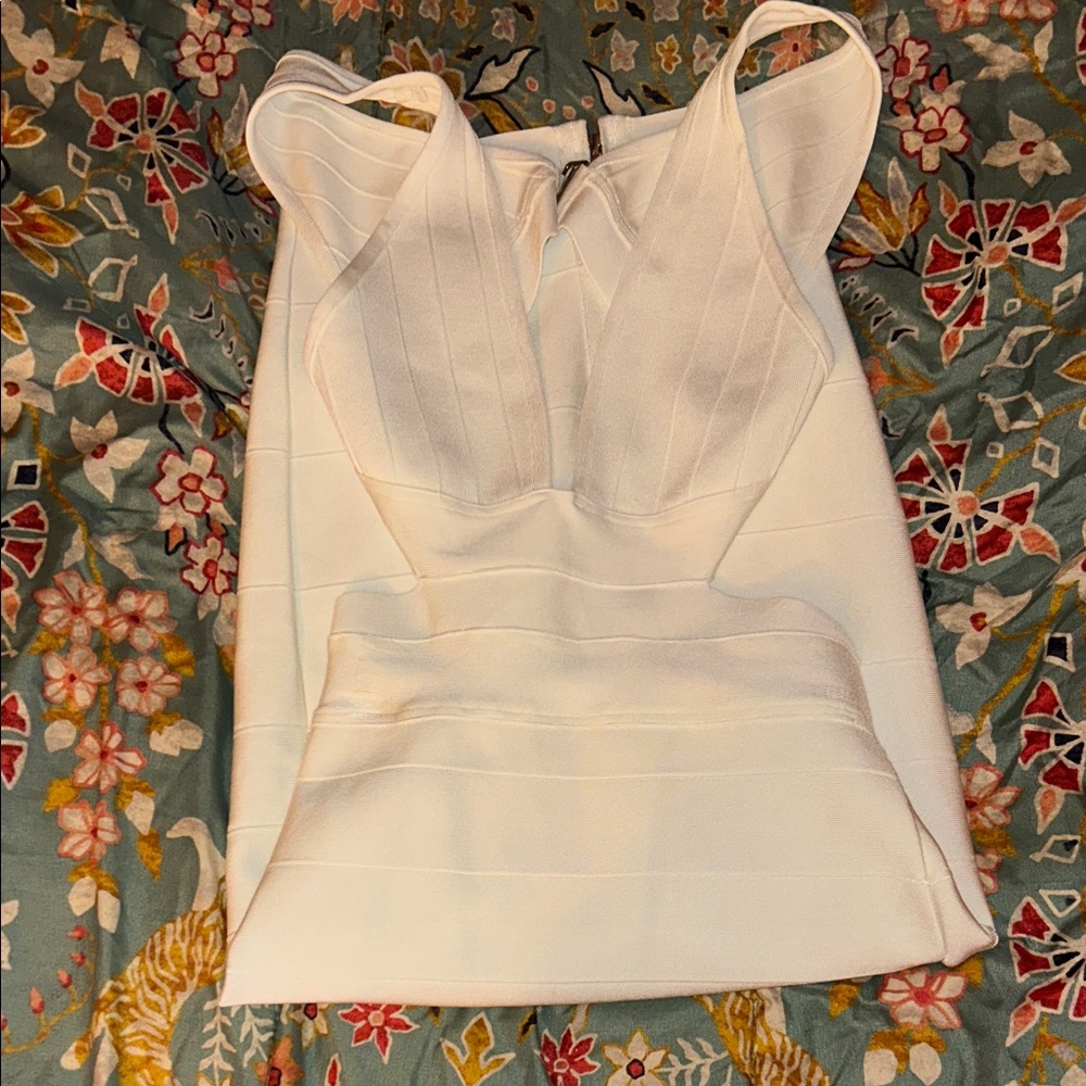 Forever 21 White Midi Dress